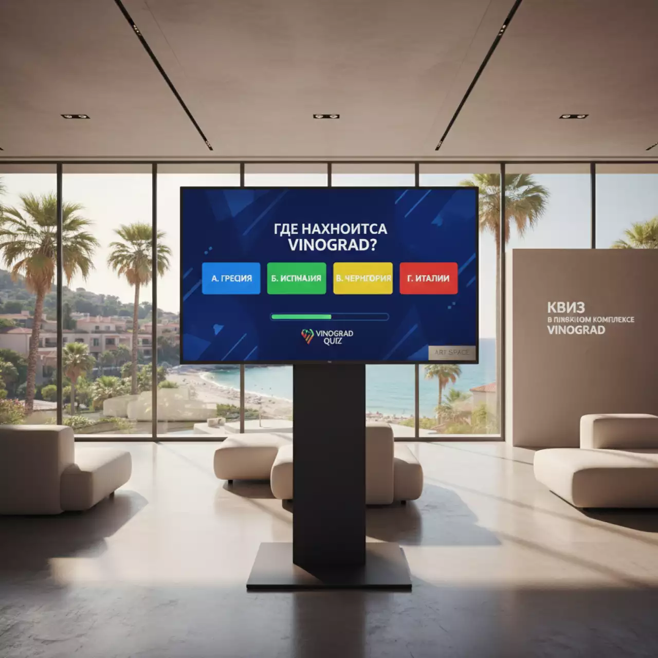 Аренда Телевизор Philips 32HFL5114 12 в пляжном комплексе VinoGrad — ART SPACE