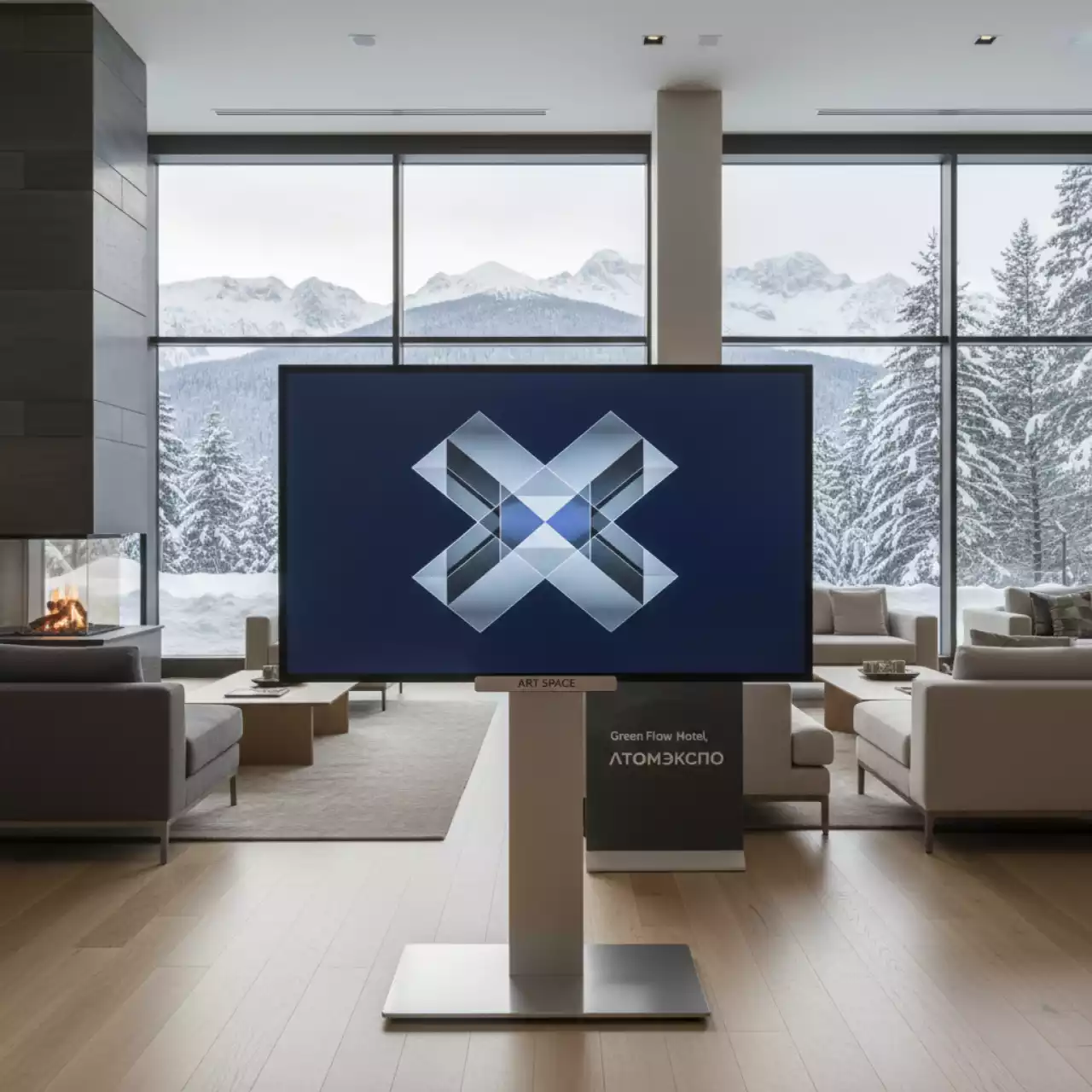 Аренда Телевизор Philips 43HFL6214U в Green Flow Hotel — ART SPACE