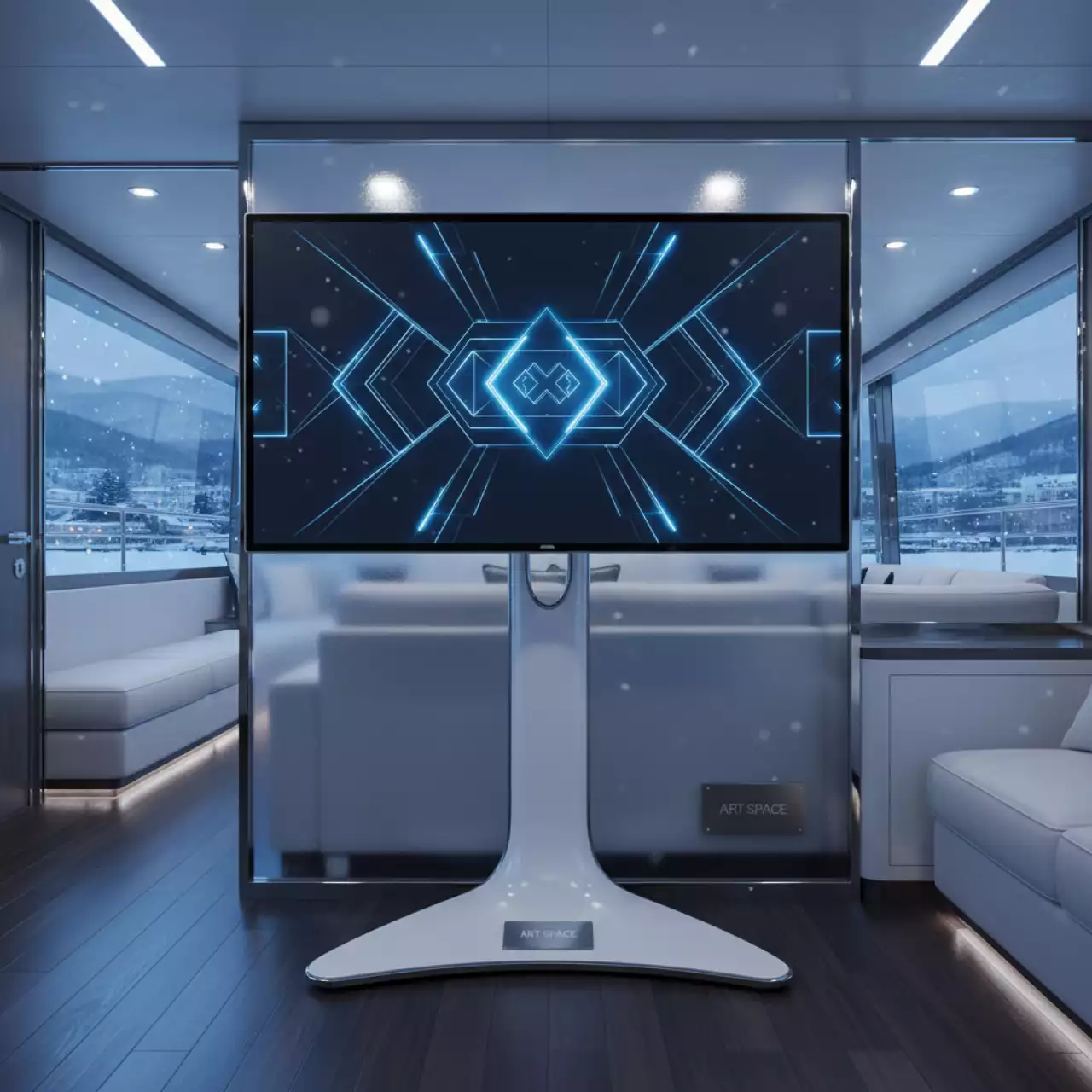 Аренда Телевизор Philips 50HFL5214U на VIP теплоходе (Морпорт Сочи) — ART SPACE