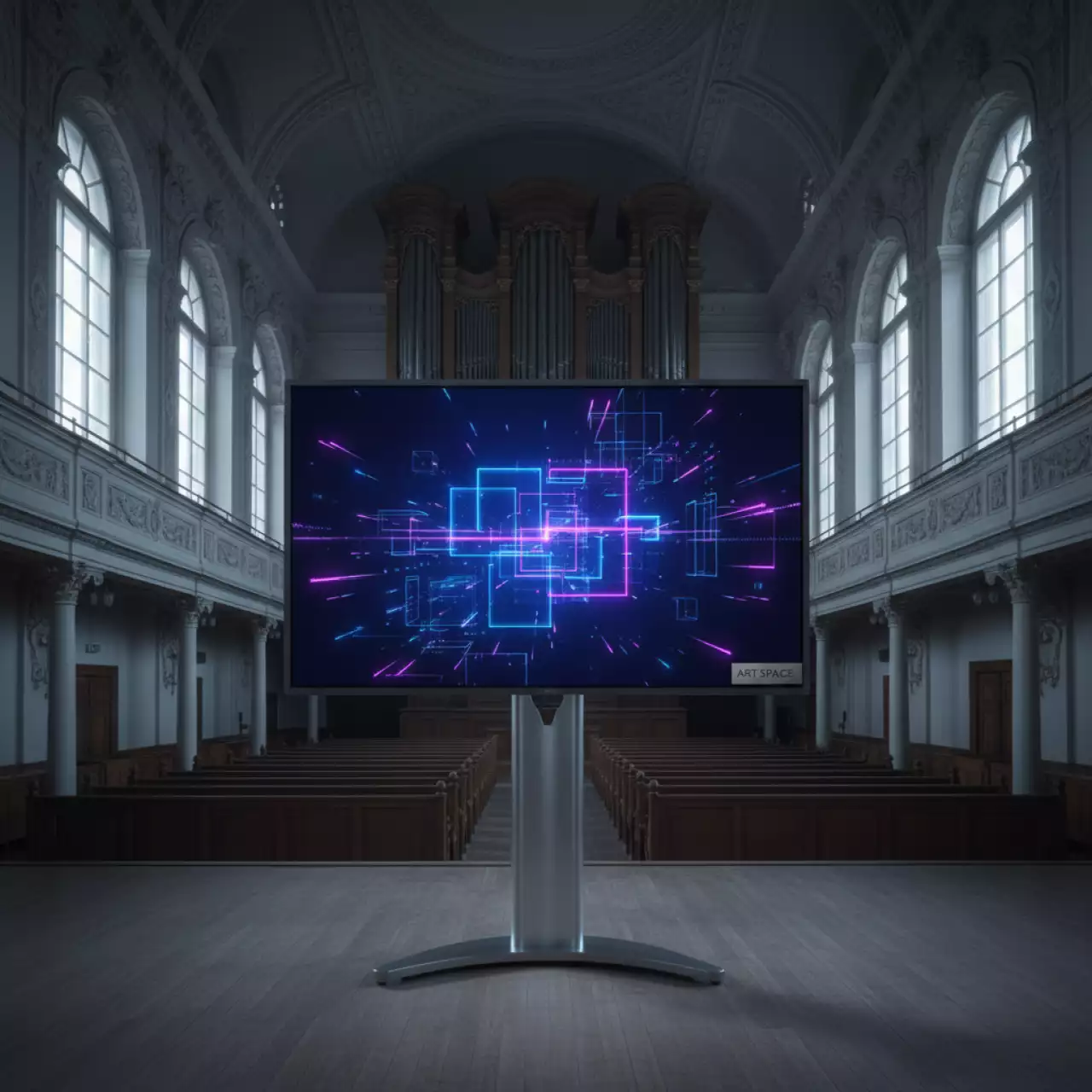 Аренда Телевизор Philips 65BFL2214 12 в Зале органной и камерной музыки — ART SPACE