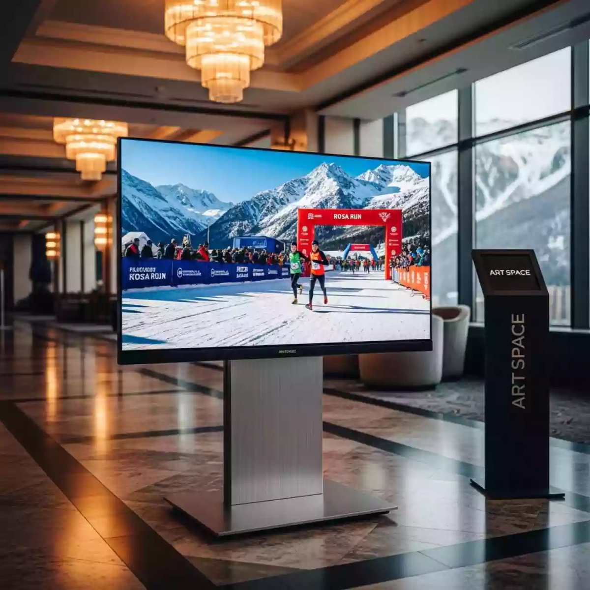 Аренда Телевизор Philips 75BFL2214 12 в Radisson Hotel Rosa Khutor — ART SPACE