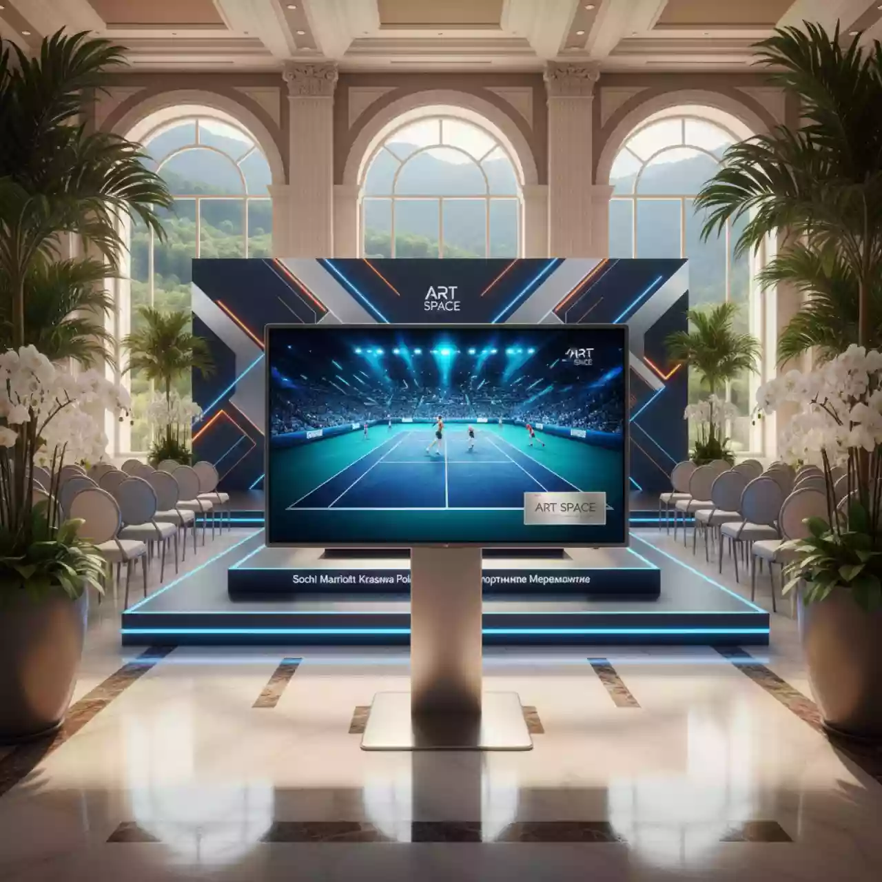 Аренда Телевизор SHARP 55BN5EA в Sochi Marriott Krasnaya Polyana — ART SPACE