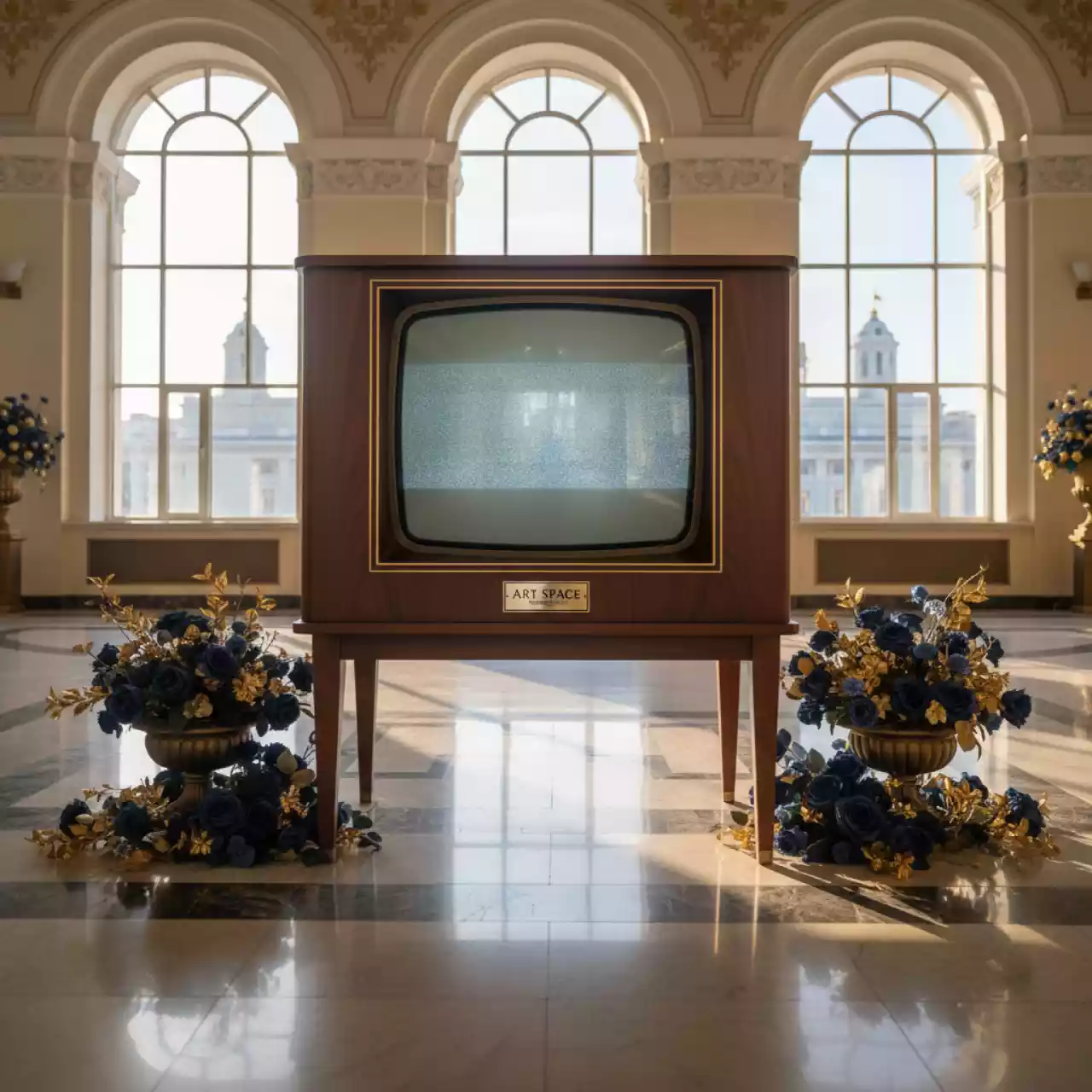 Аренда Телевизор винтажный Темп на территории Морпорта Сочи — ART SPACE