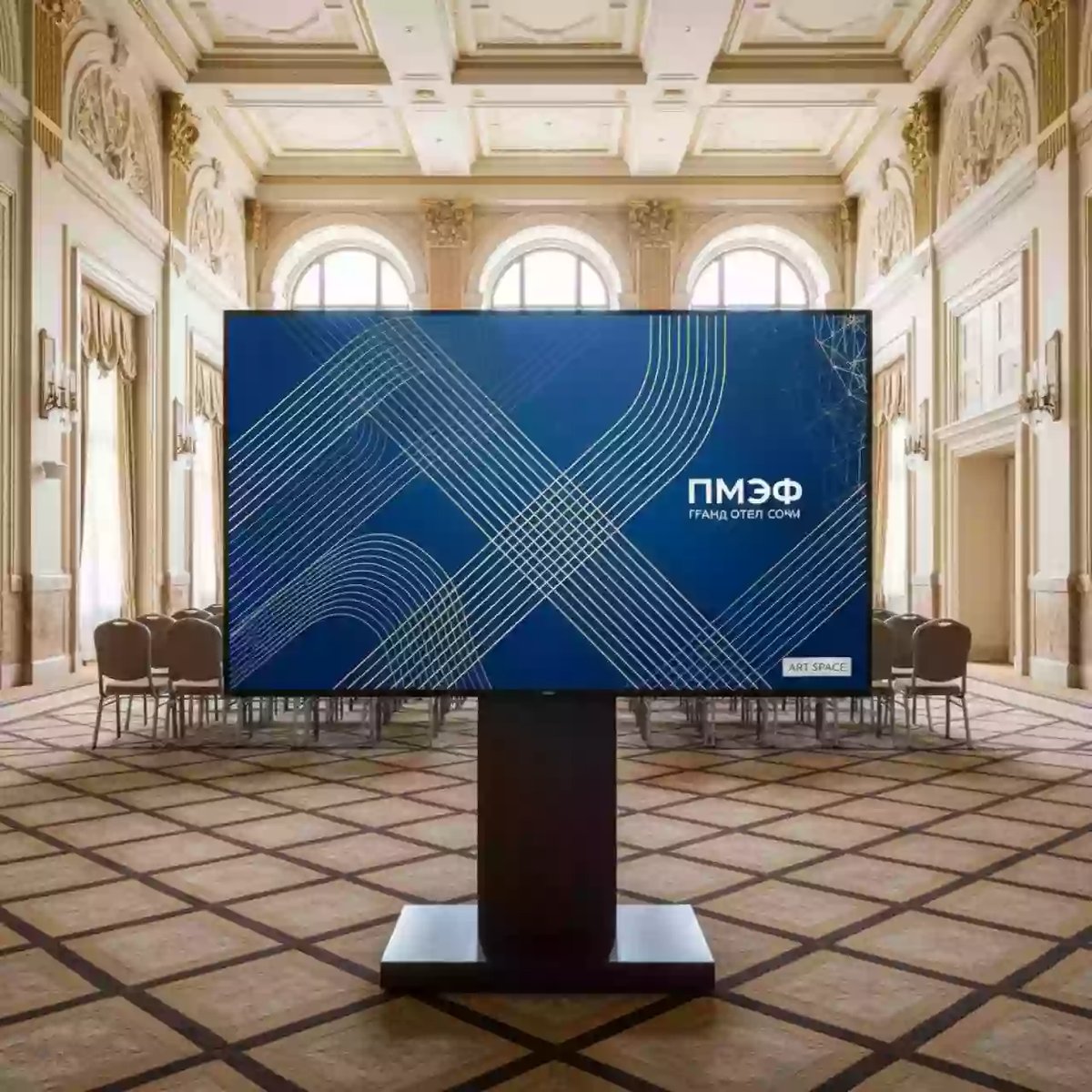 Аренда Телевизора 86 дюймов 4K webOS в Гранд Отель Сочи — ART SPACE