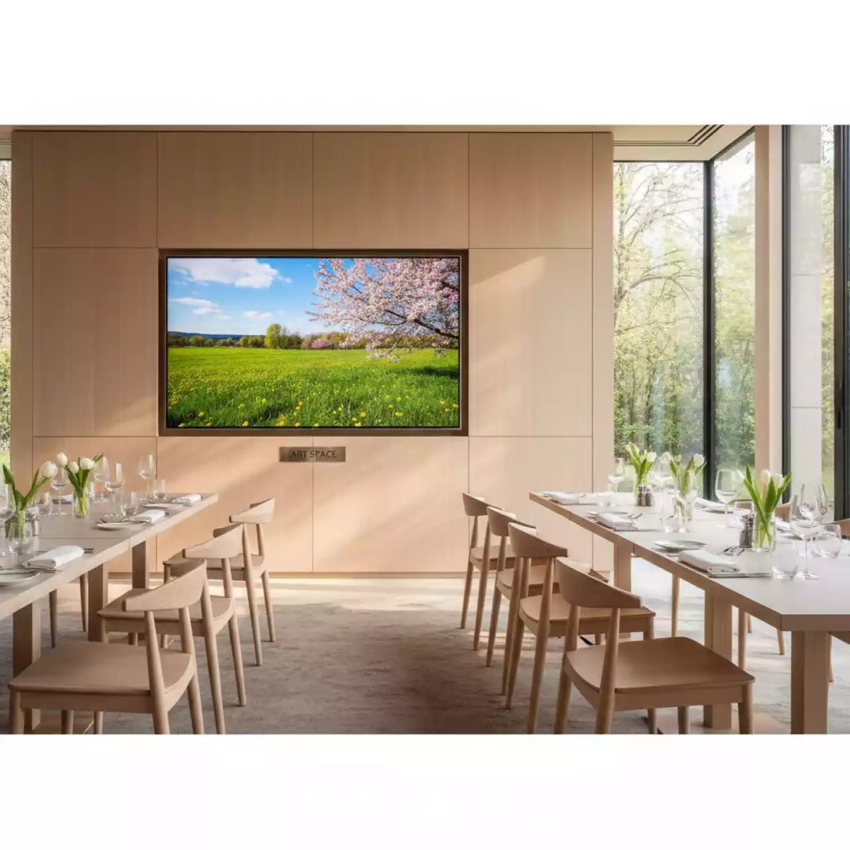 Аренда Телевизоры плазменные панели в ресторане «Баран-Рапан» — ART SPACE