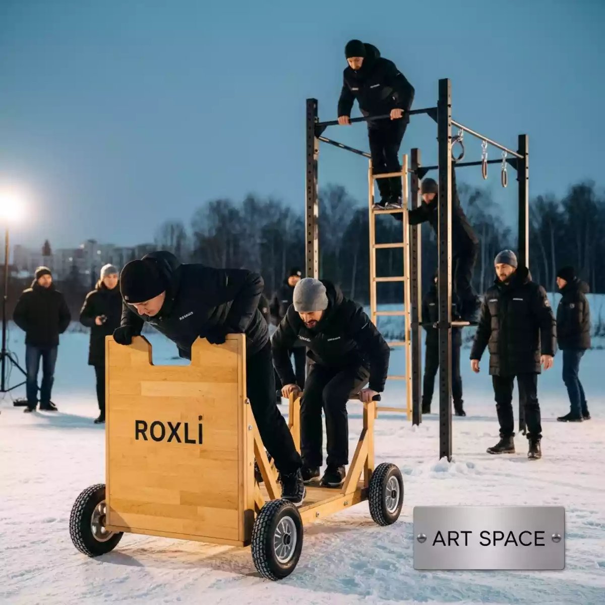 Аренда Тележек рохли, Лестниц и Турников в санатории «Металлург» — ART SPACE