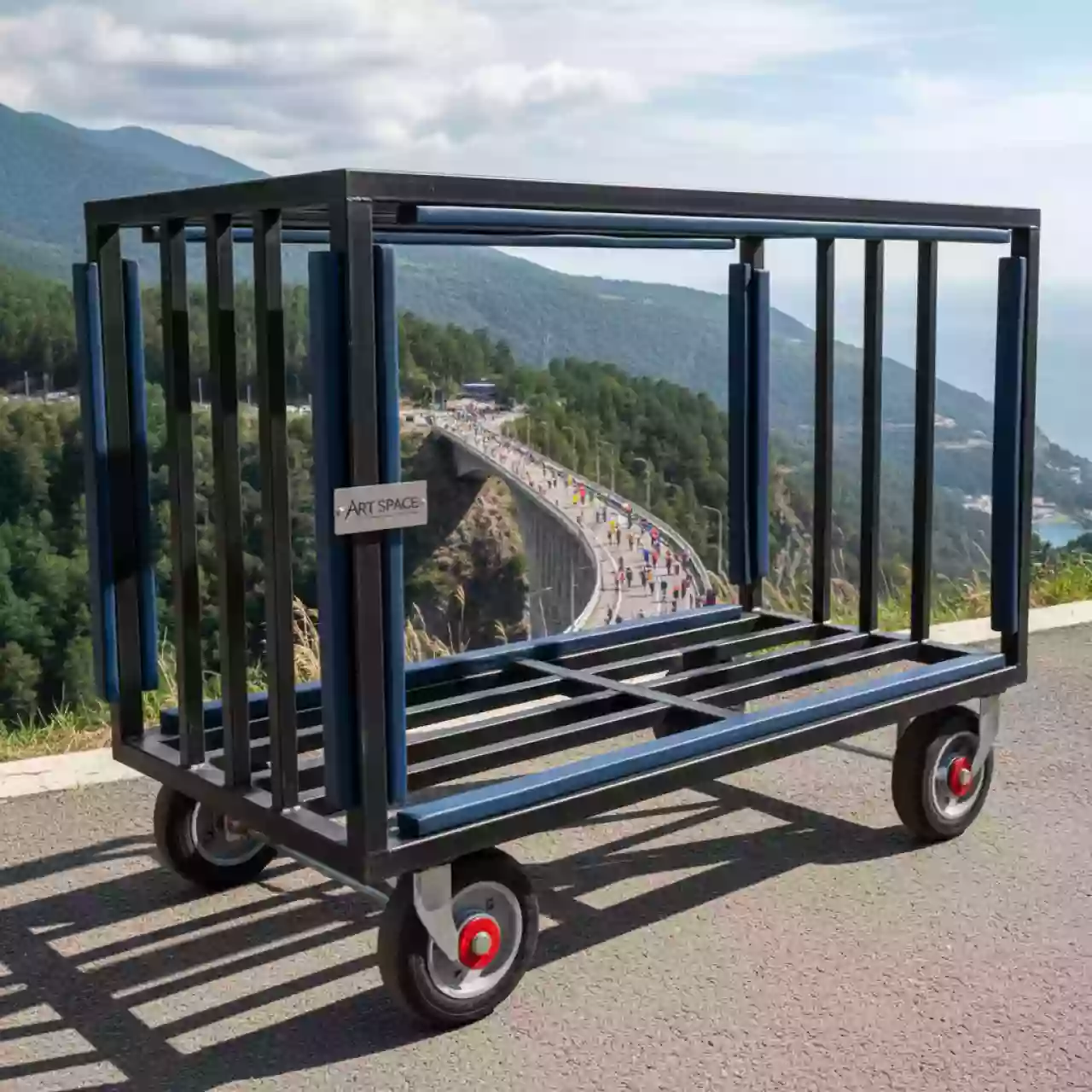 Аренда Тележка для банкетных столов Peace в Skypark Sochi — ART SPACE