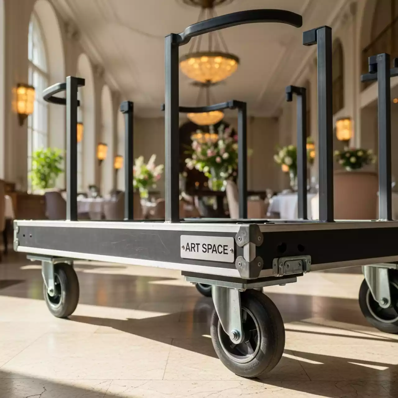 Аренда Тележка для прямоугольных столов в ресторане «Сыроварня» — ART SPACE