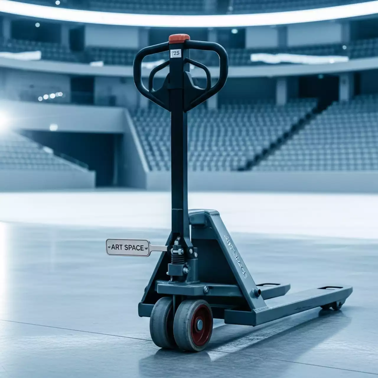 Аренда Тележка гидравлическая рохля Tisel T25 в ледовой арене «Шайба» — ART SPACE