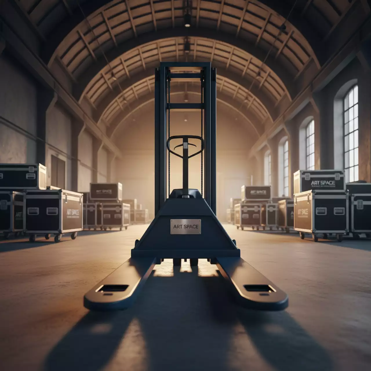 Аренда Тележка гидравлическая с нестандартной длиной вил Pfaff Silverblau Proline HU20 150 TP в Stella di Mosca — ART SPACE