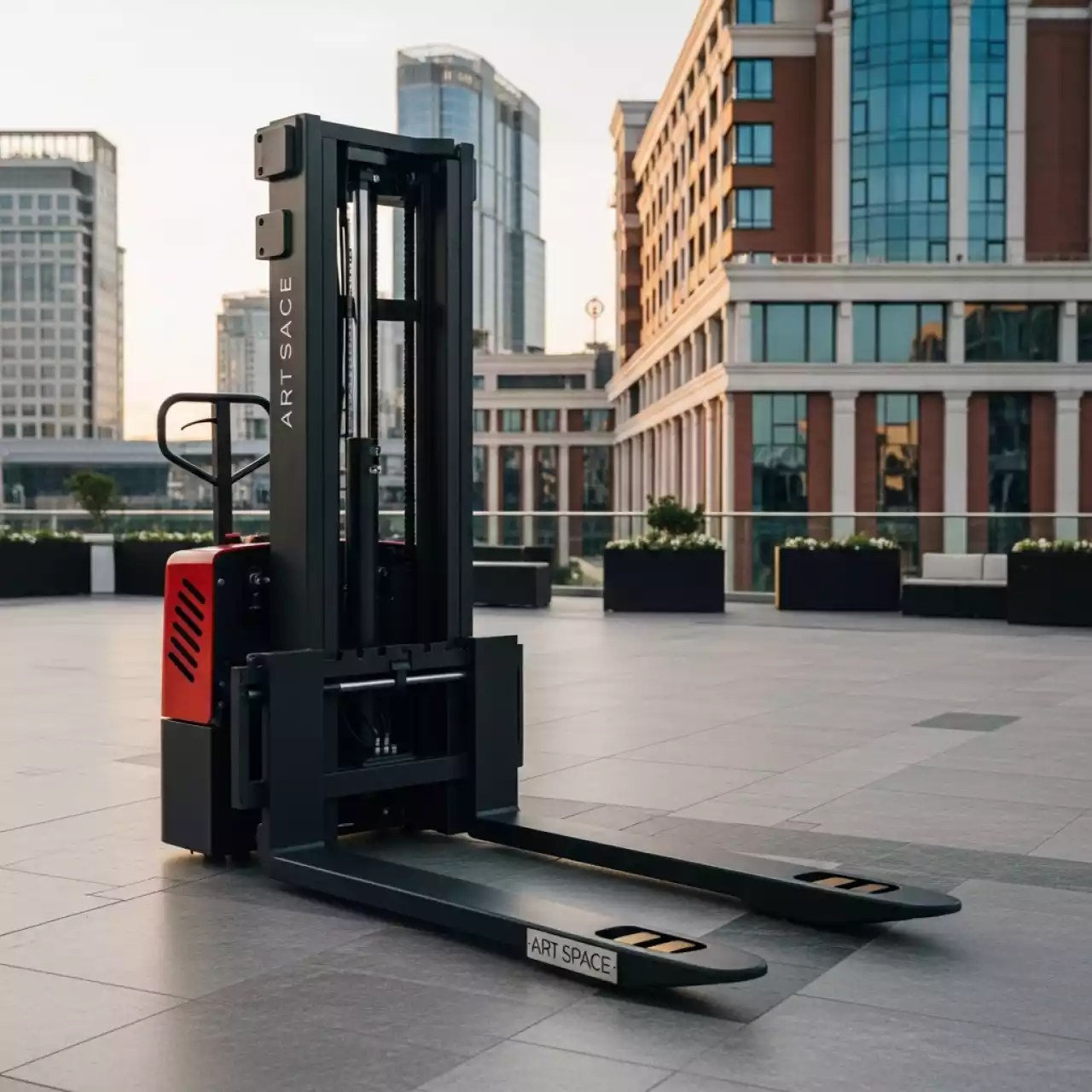 Аренда Тележка гидравлическая с нестандартной длиной вил Tisel T20 15 в отеле Hyatt Regency Sochi — ART SPACE
