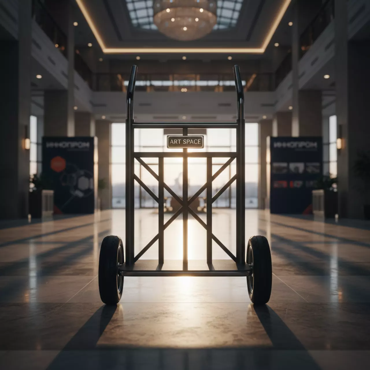 Аренда Тележка грузовая двухколесная 5439 в комплексе Sea Galaxy — ART SPACE