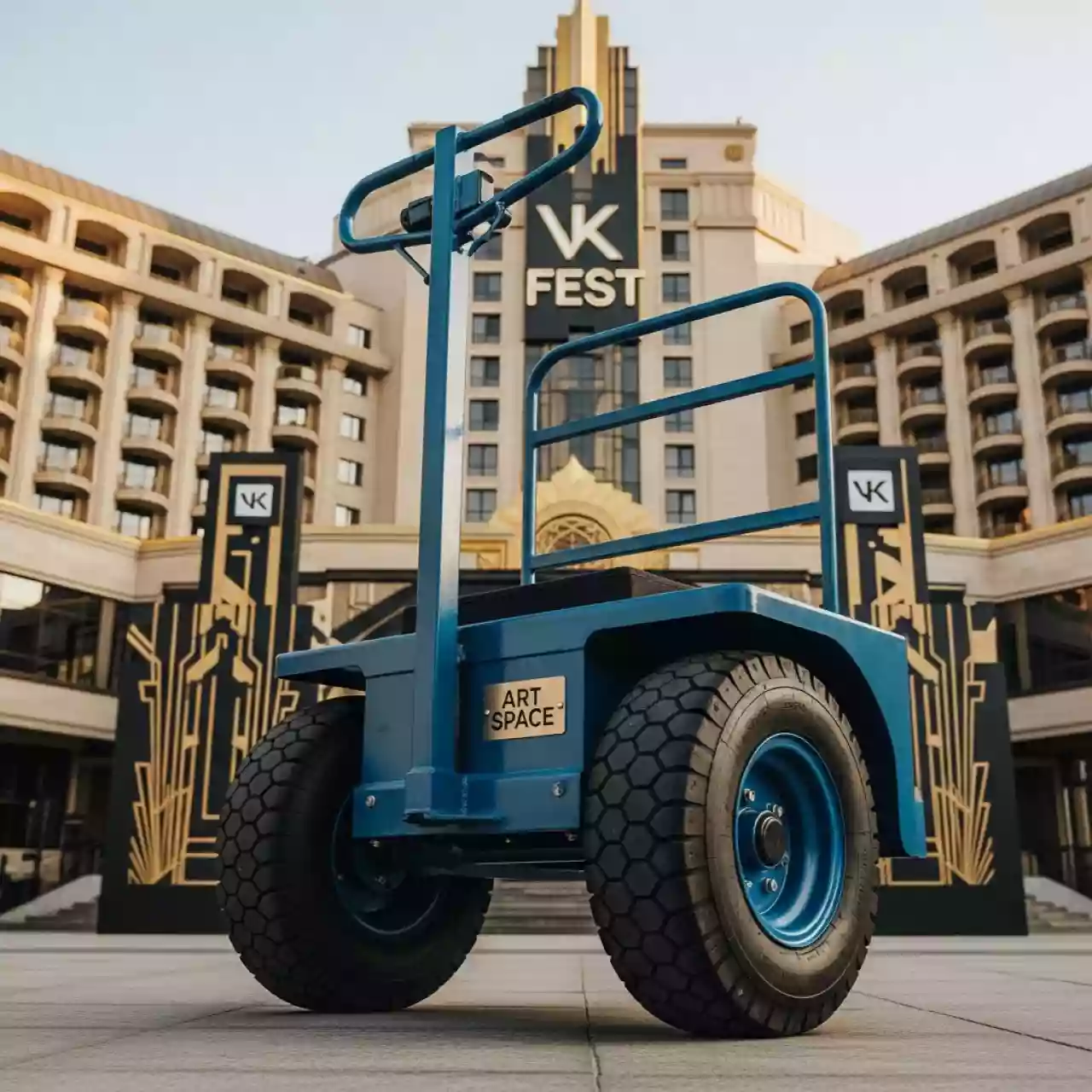 Аренда Тележка грузовая двухколесная ручная Стелла КГ 250 в Golden Tulip Rosa Khutor — ART SPACE