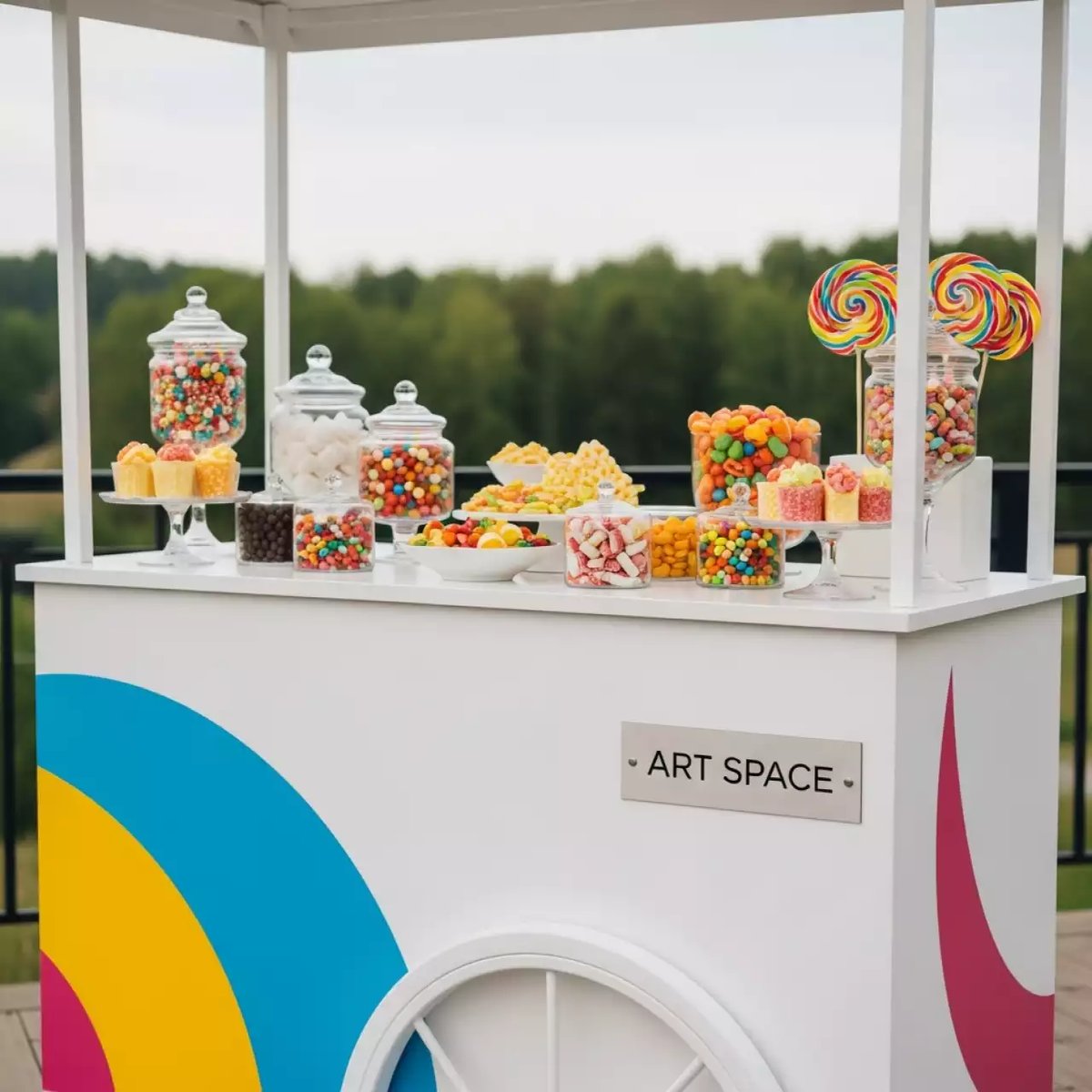 Аренда Тележка кэнди бар Candy 5365WT в санатории «Русь» — ART SPACE