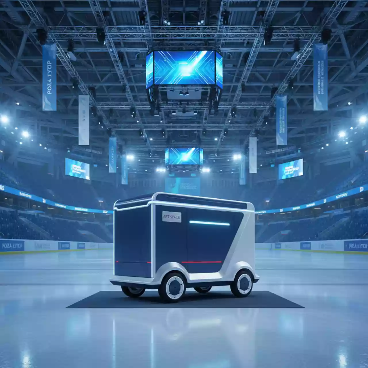 Аренда Тележка платформенная 4 колесная ручная Стелла КПТ 500 200 K до 550 кг в ледовом дворце «Роза Хутор» — ART SPACE