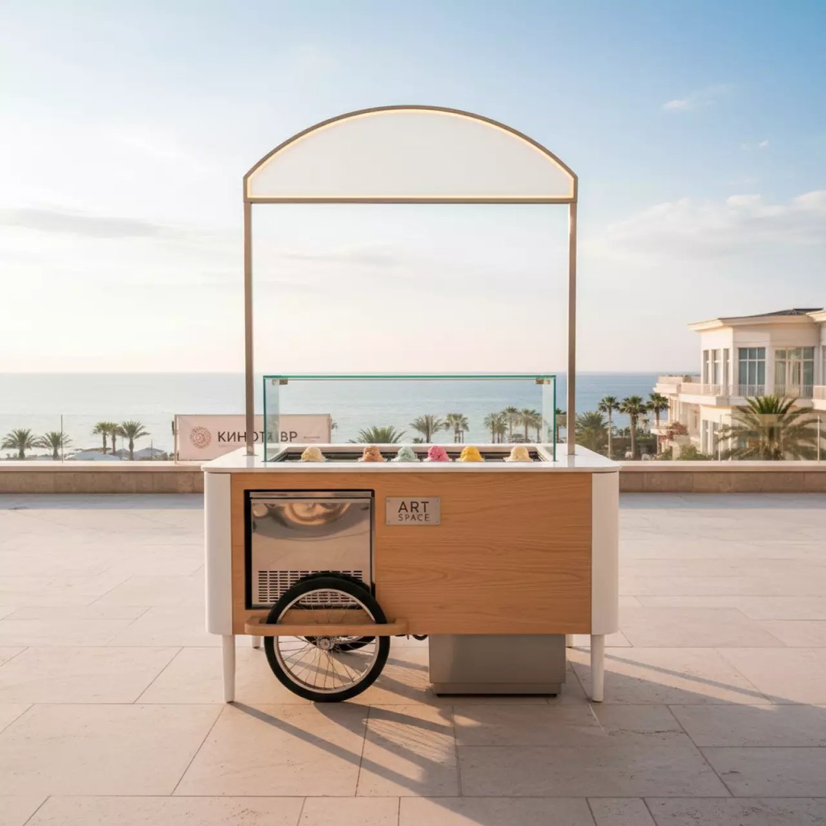 Аренда Тележка с мороженым в Bridge Resort — ART SPACE