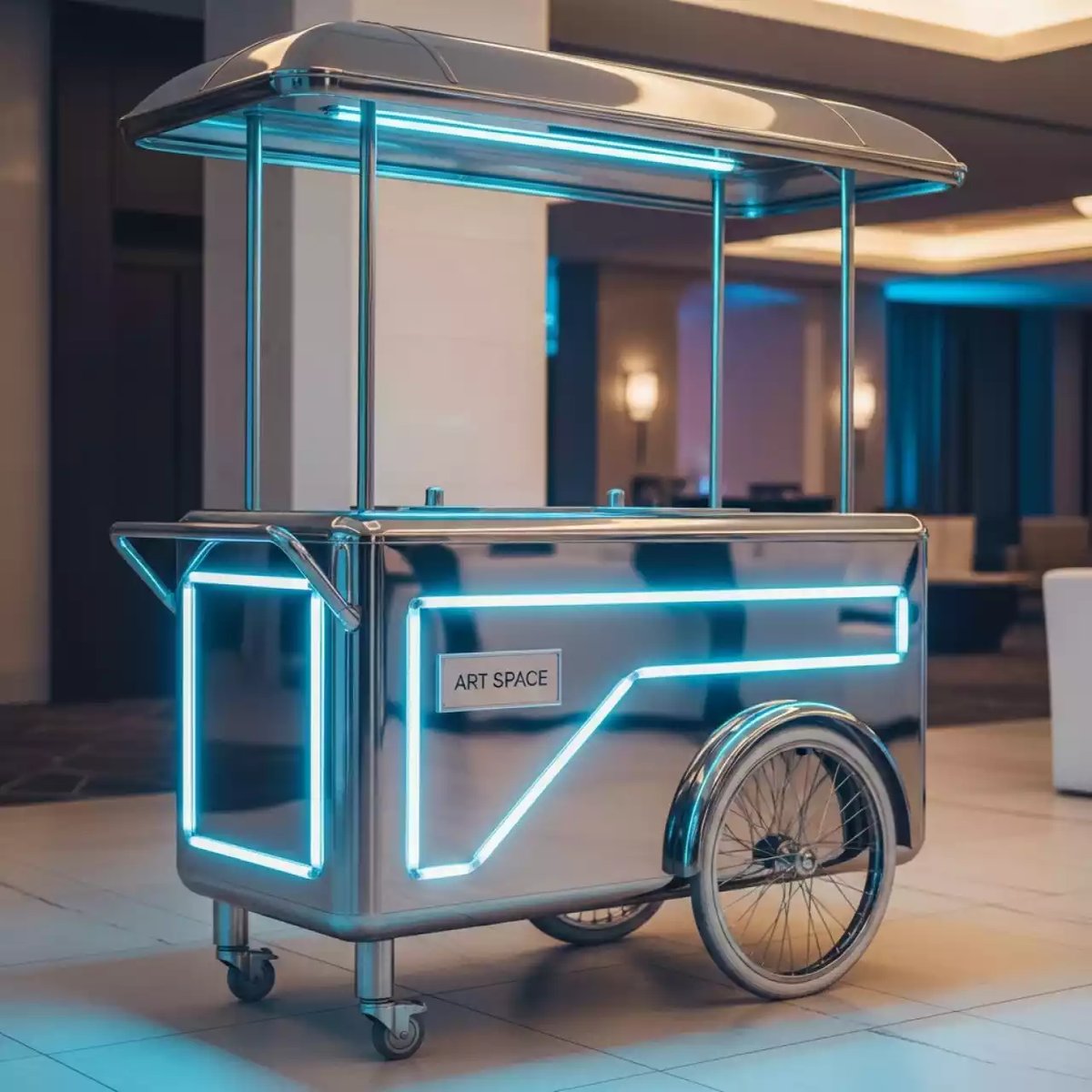 Аренда Тележка с мороженым венская в Radisson Collection Paradise — ART SPACE