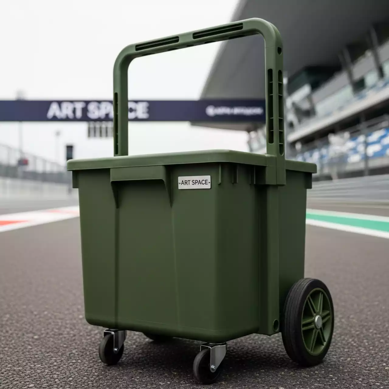 Аренда Тележка садовая Prosperplast Load Go 55 л оливковая на Сочи Автодроме — ART SPACE