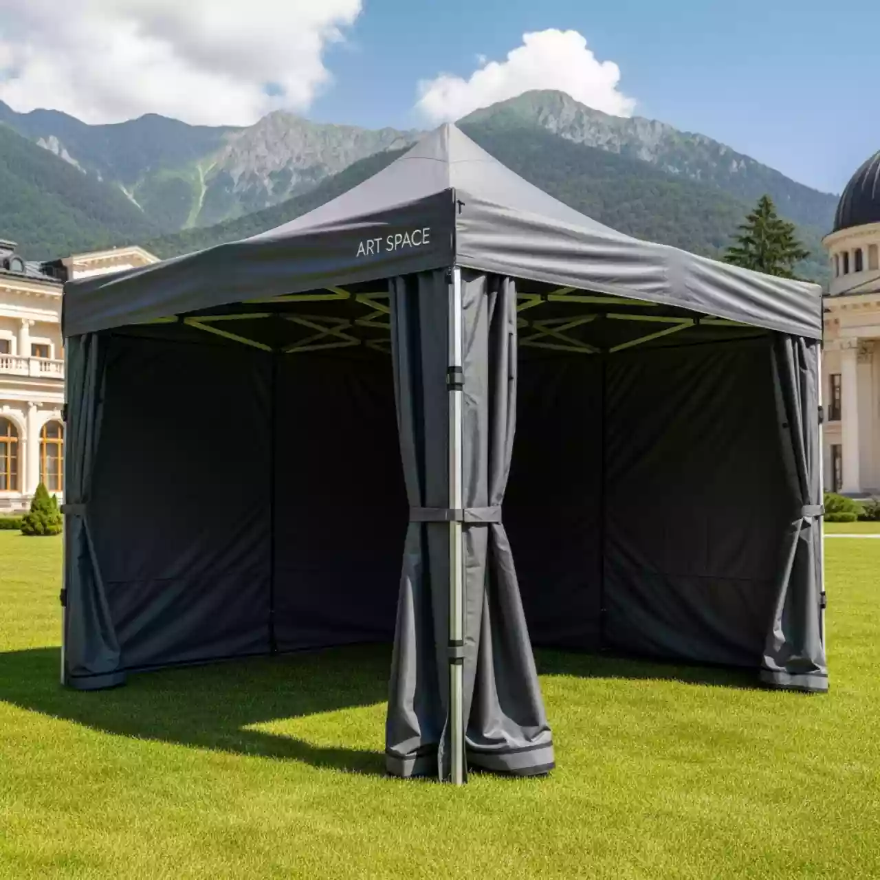 Аренда Тент 3х3 м в санатории «Русь» — ART SPACE