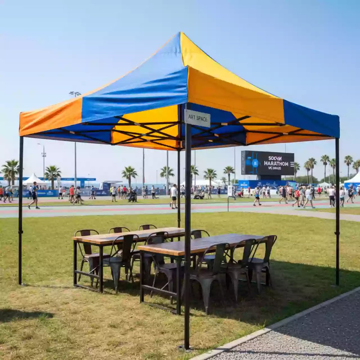 Аренда Тент быстровозводимый 3х3 в VK Stadium Sirius — ART SPACE