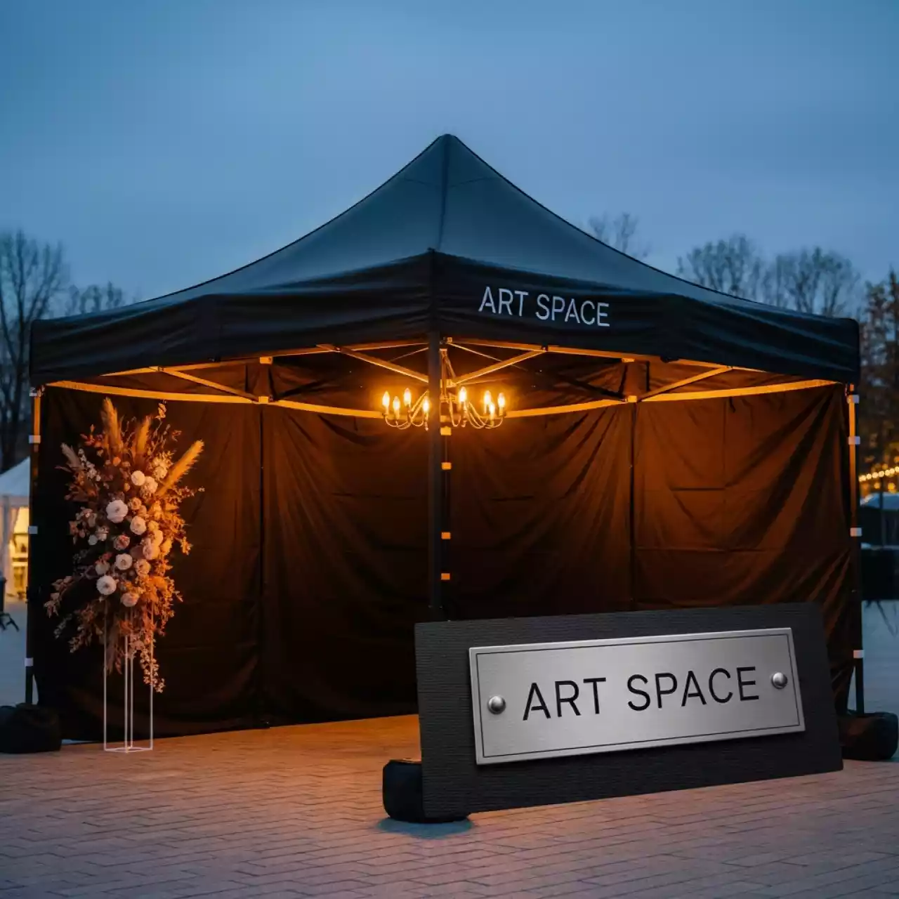 Аренда Тент быстровозводимый 4х4 м в Delta Sirius — ART SPACE