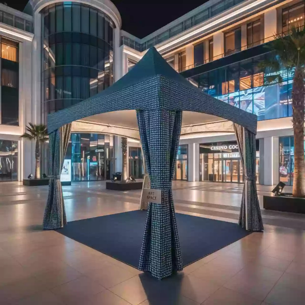 Аренда Тент быстровозводимый 5х2,5 м в казино «Сочи» — ART SPACE