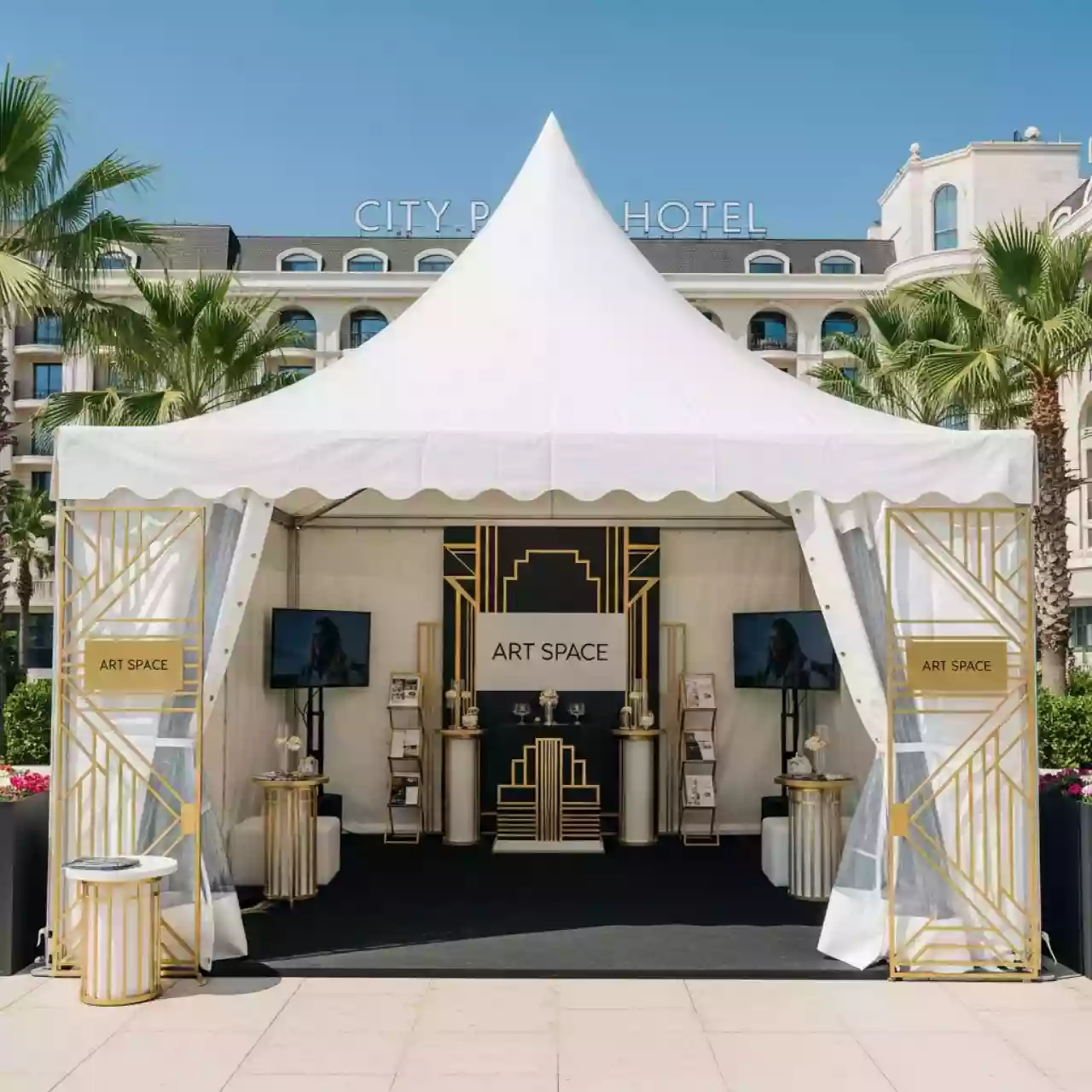 Аренда Тент Green Glade 1001 2х2х2,6 м полиэтилен в City Park Hotel Sochi — ART SPACE