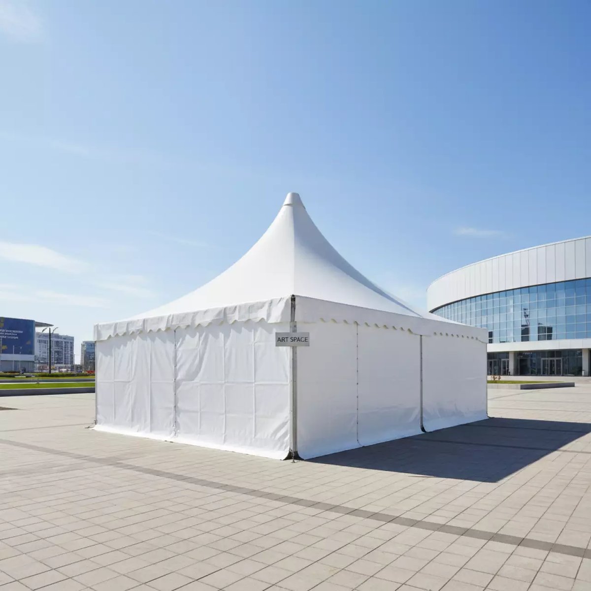 Аренда Тент Кайт 12х18 со стенками в Керлинговом центре «Ледяной куб» — ART SPACE