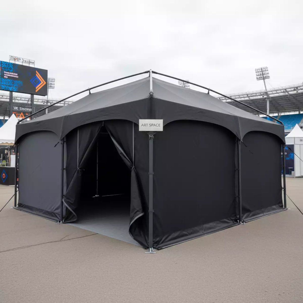 Аренда Тент Кайт 6х6 со стенками в VK Stadium Sirius — ART SPACE