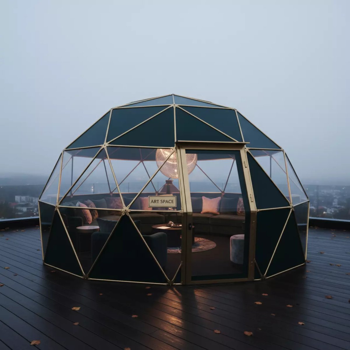 Аренда Тент купольный 5х5 в Panorama by Mercure — ART SPACE