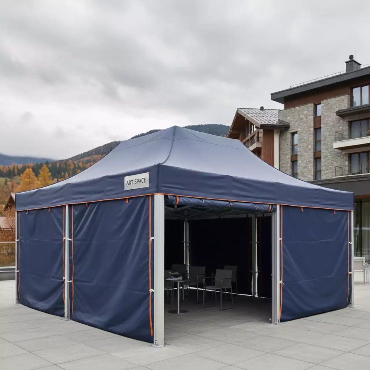Аренда Тент палатка Вестерн 5х2,5 в Panorama by Mercure — ART SPACE