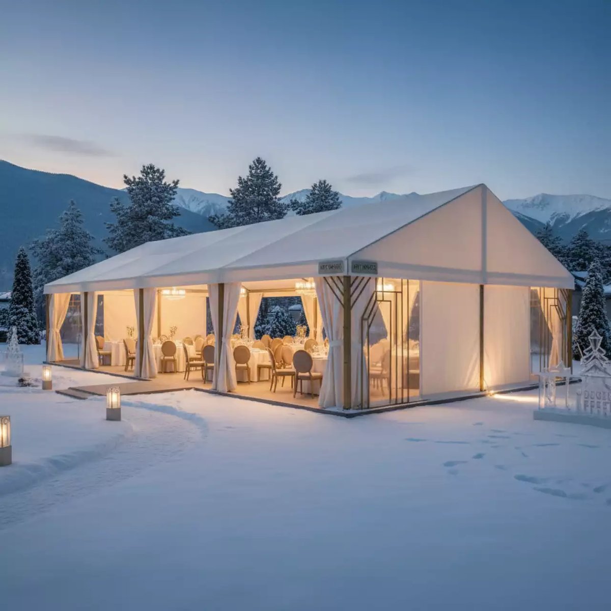 Аренда Тент садовый Green Glade 1151 3х6х2,65 м в Grand Karat Sochi — ART SPACE