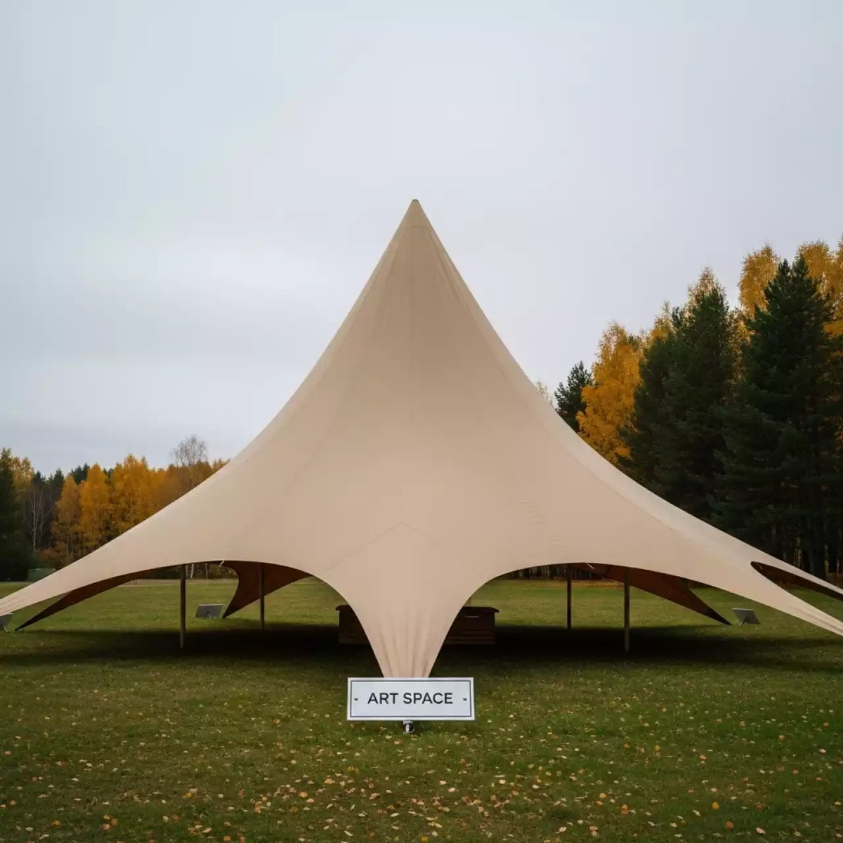 Аренда Тент звезда 10 в санатории «Октябрьский» — ART SPACE