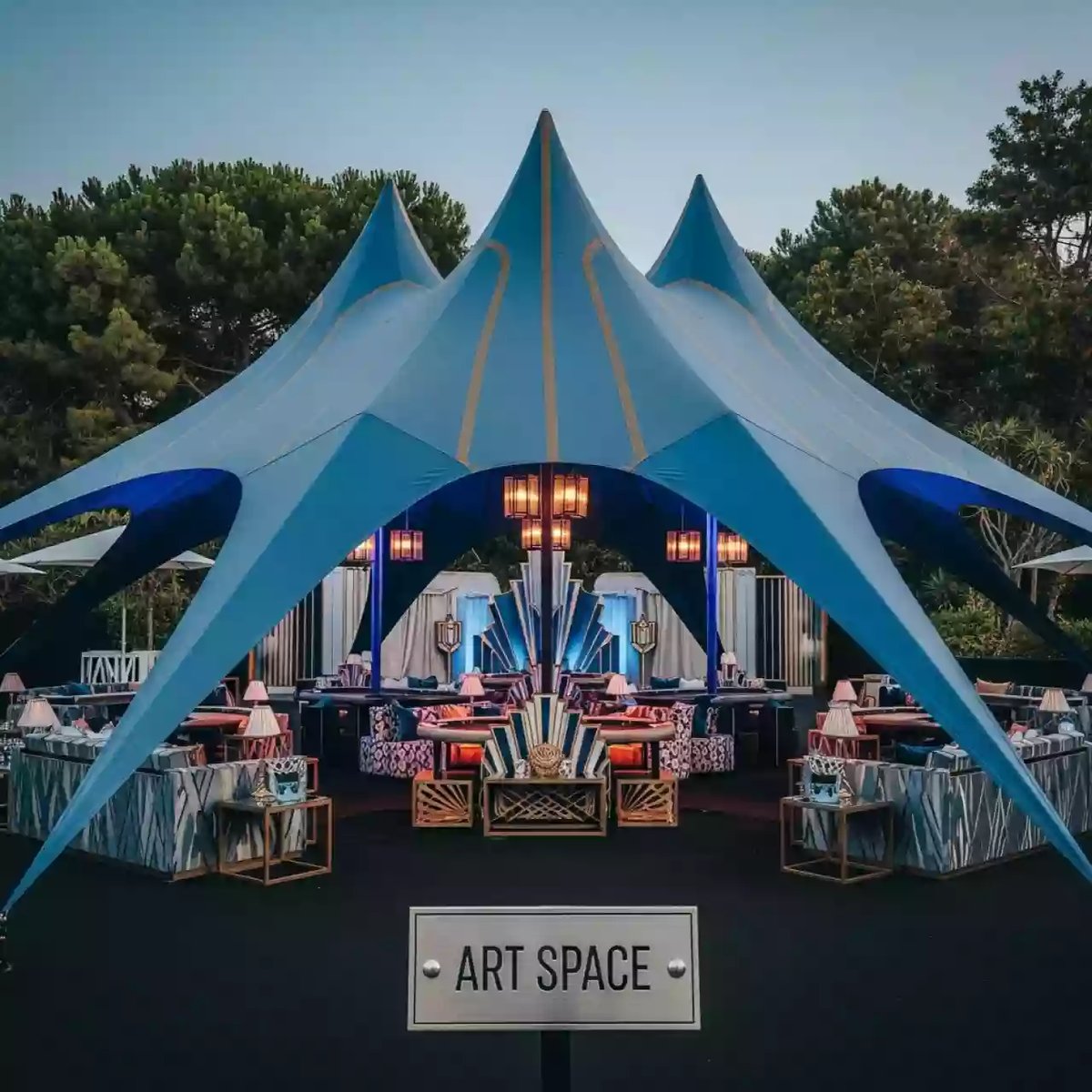 Аренда Тент звезда 12 в санатории «Заполярье» — ART SPACE