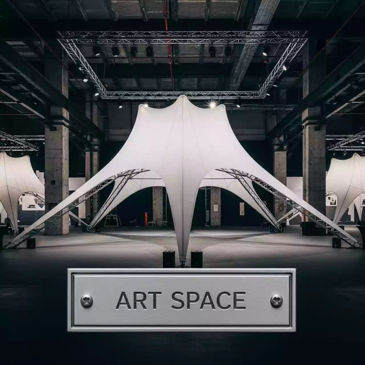 Аренда Тент "Звезда" 135 м² в Red Arena — ART SPACE