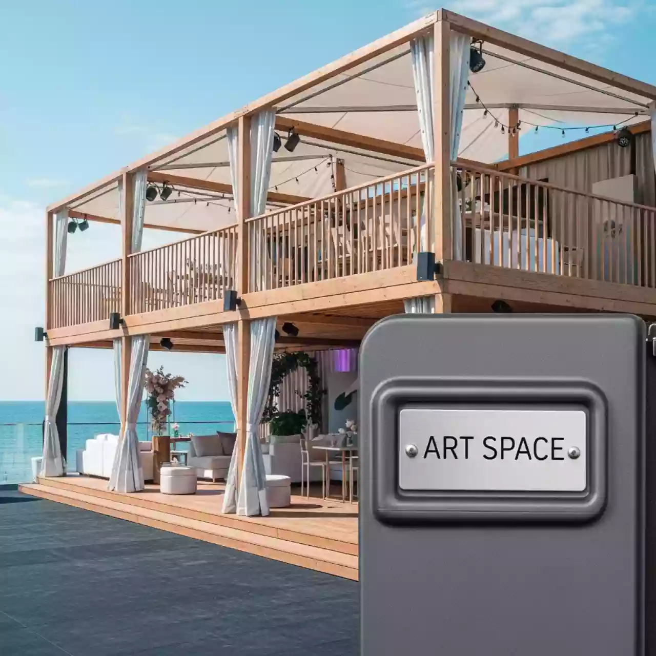 Аренда Тентовая конструкция Röder Double Deck в Grand Karat Sochi — ART SPACE