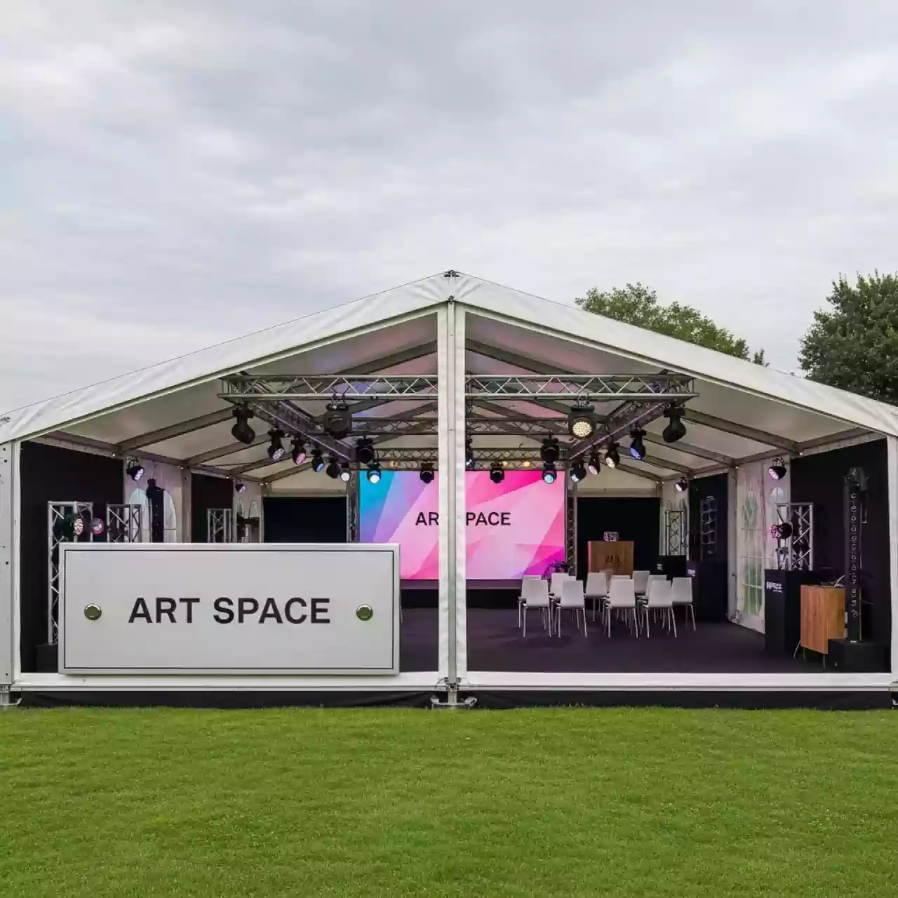 Аренда Тентовая конструкция Röder Solution 20 30 в санатории «Сочи» — ART SPACE