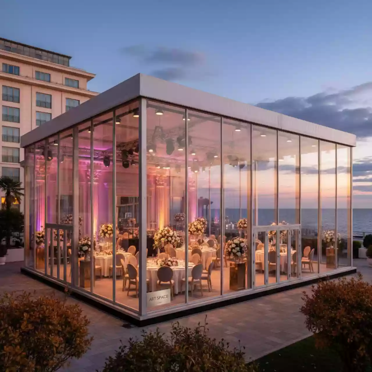 Аренда Тентовая конструкция Röder Solution XXL в Pullman Sochi Centre — ART SPACE