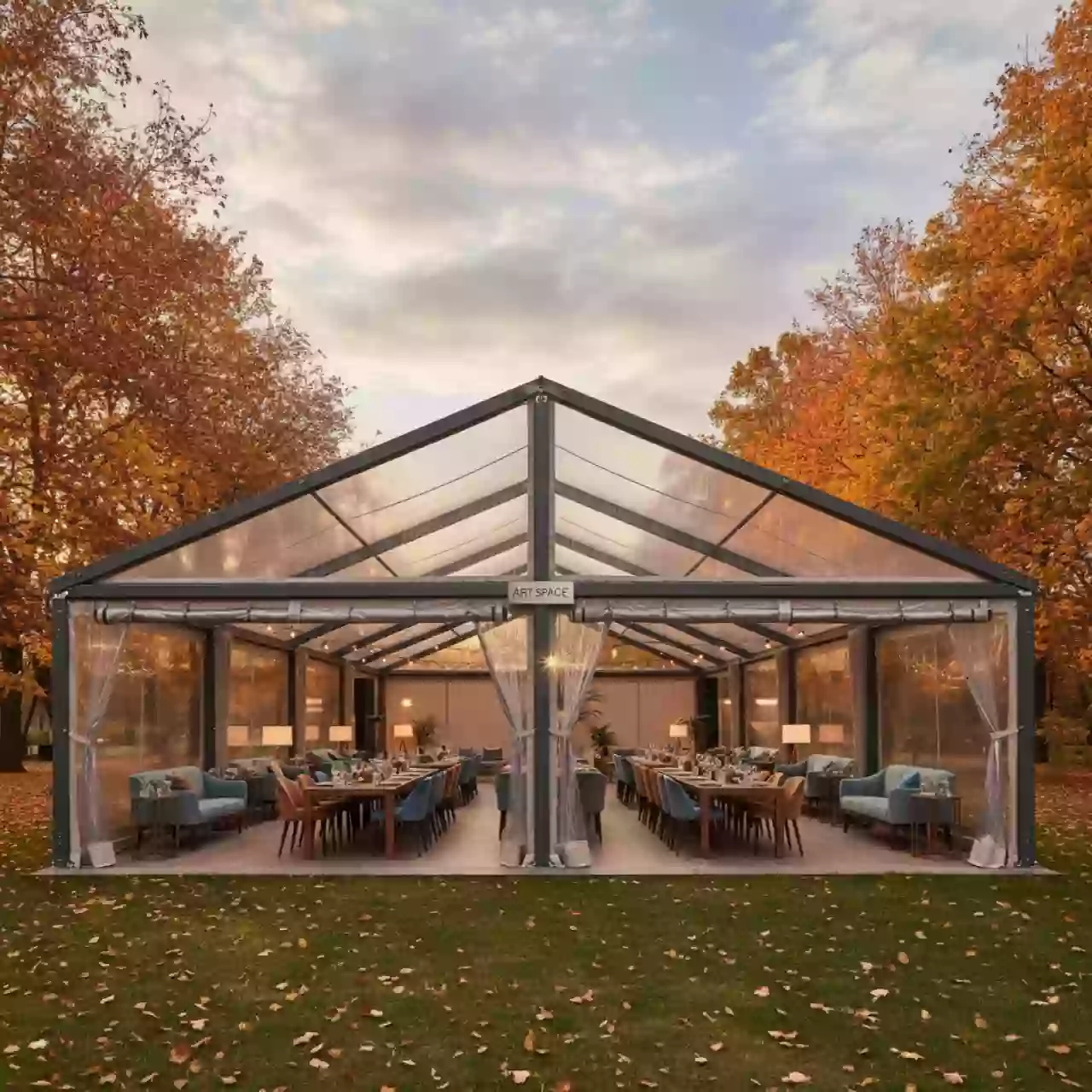 Аренда Тентовая конструкция шириной 10 м в Sport Inn Hotel & Wellness — ART SPACE