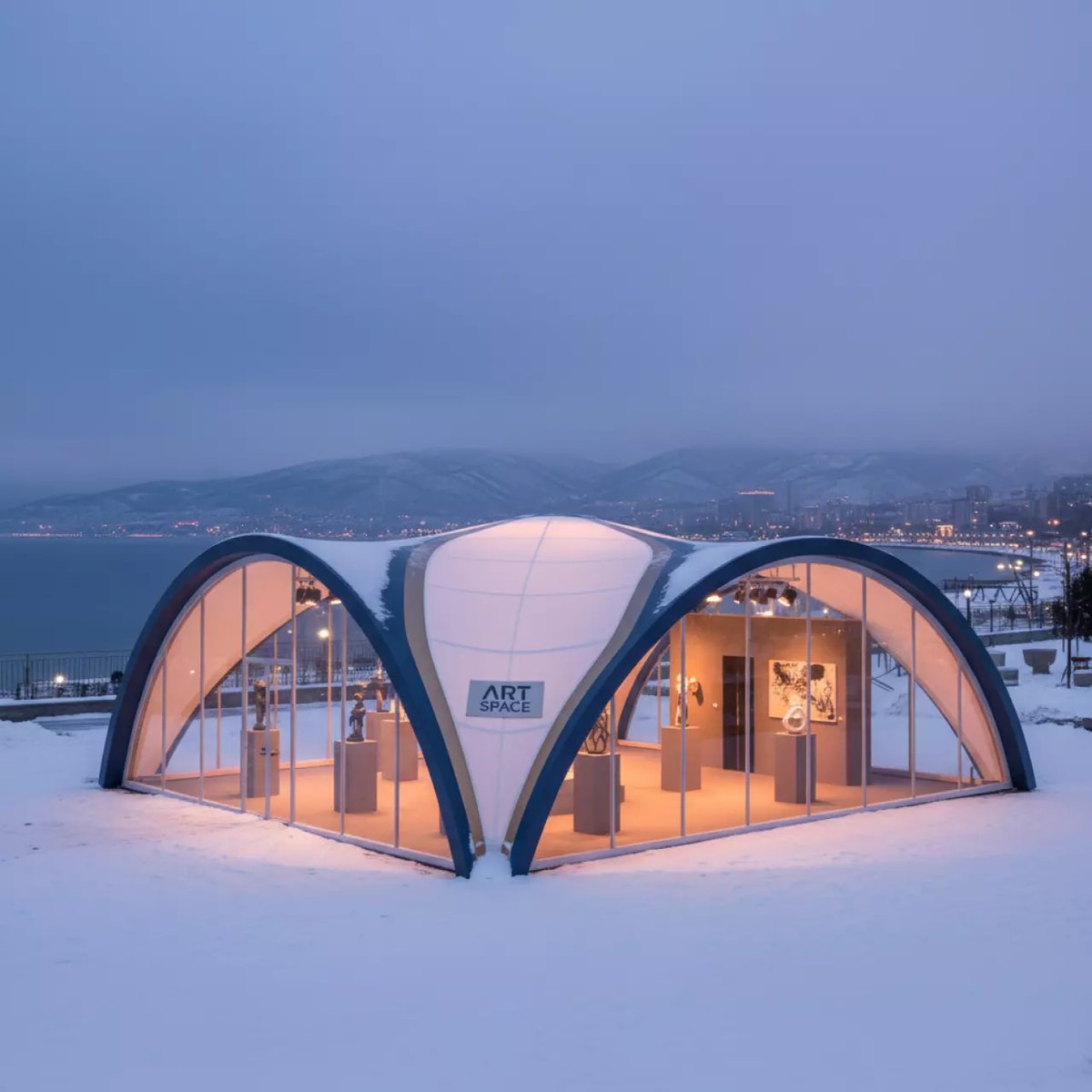 Аренда Тентовые мембраны Гранд Отель Сочи — ART SPACE
