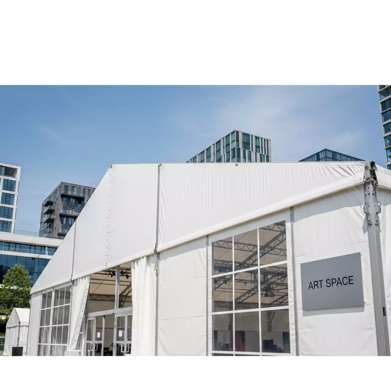 Аренда Тентовый ангар 18х108 м в Delta Sirius — ART SPACE