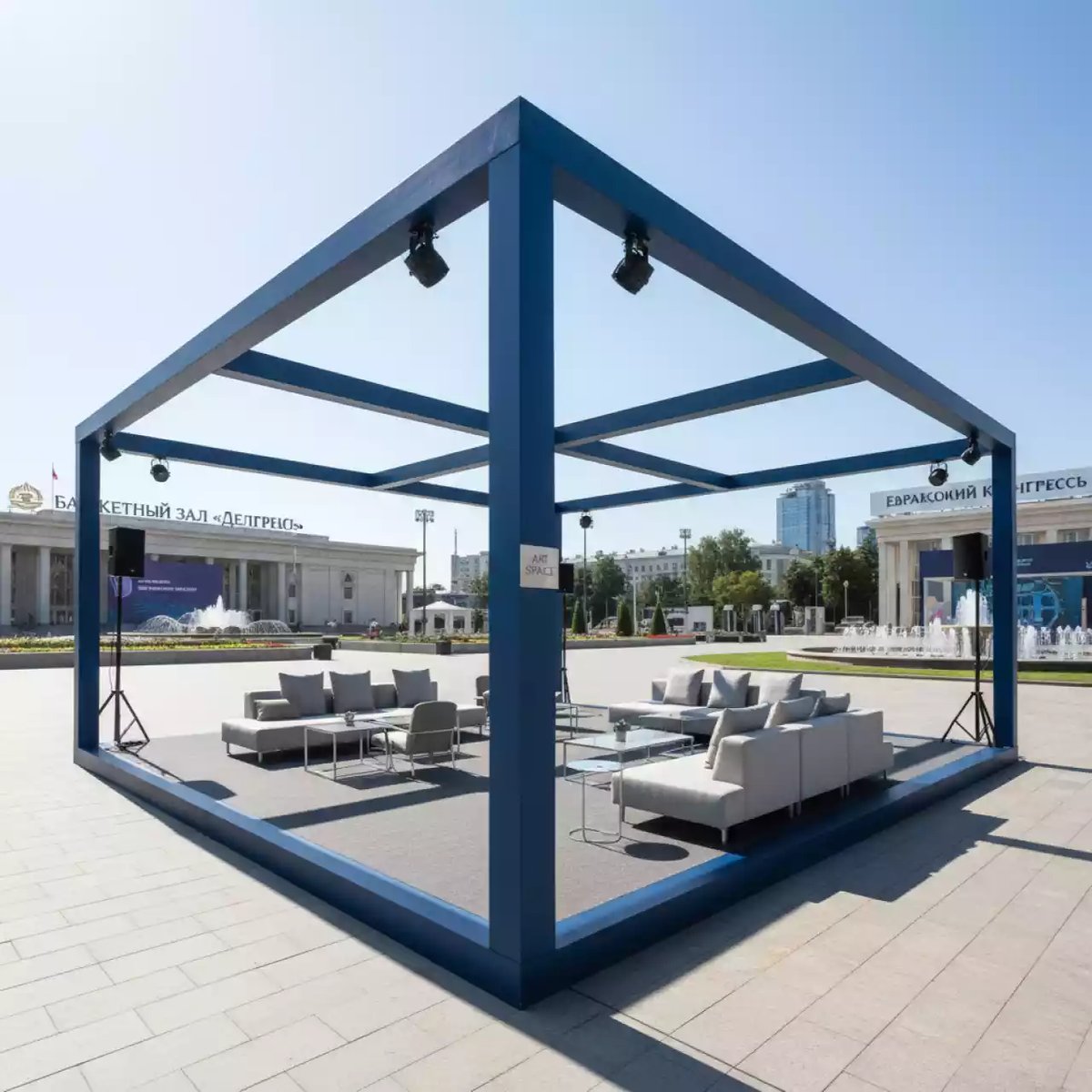 Аренда Тенты и шатры в банкетном зале «Дельфин» — ART SPACE