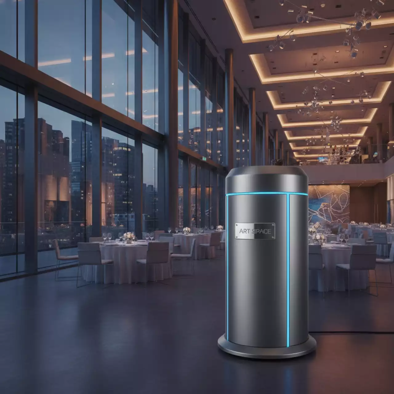 Аренда Тепловая пушка 9 кВт 380 В Novotel Resort — ART SPACE