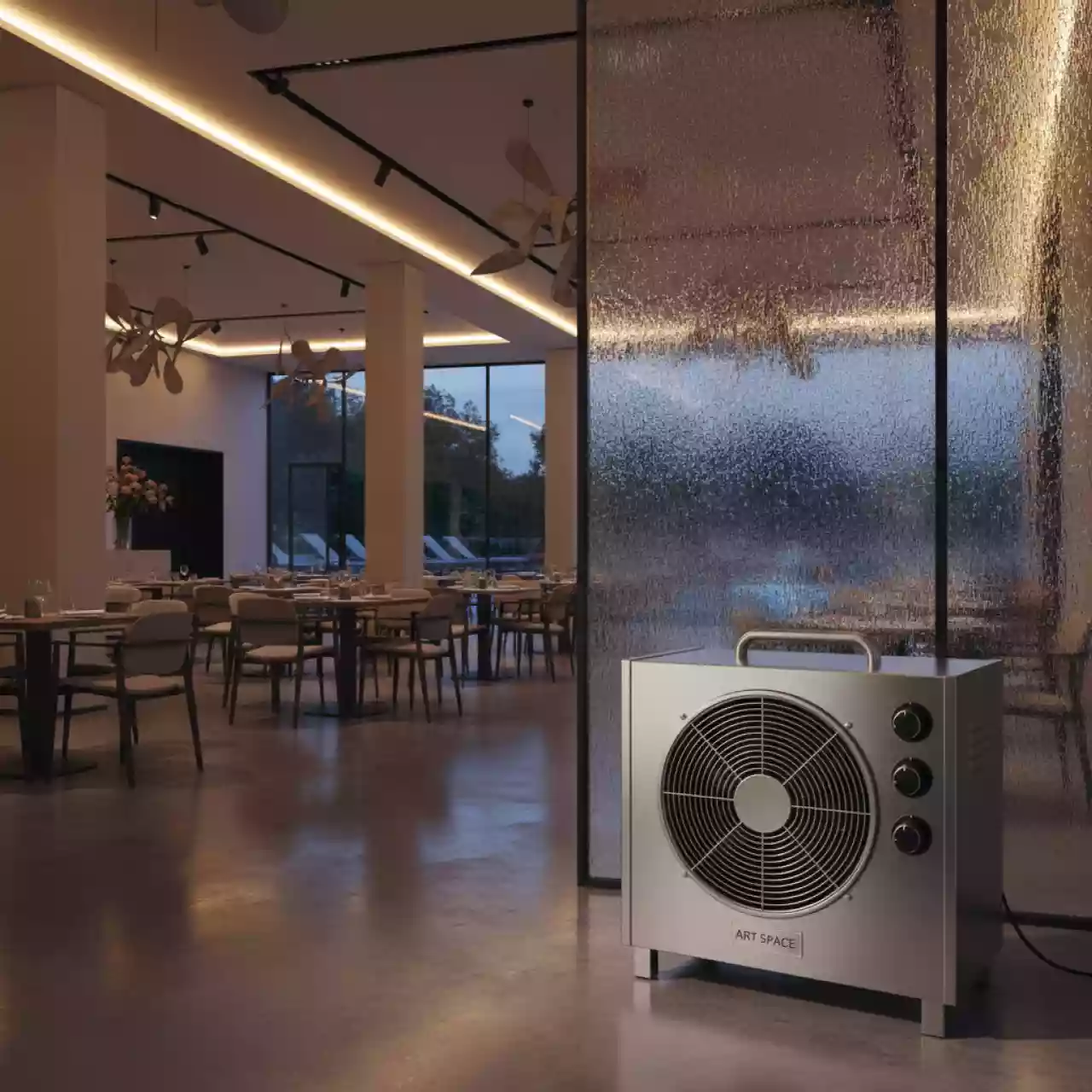 Аренда Тепловая пушка Aurora TK 80 ID в Radisson Blu Resort & Congress Centre — ART SPACE