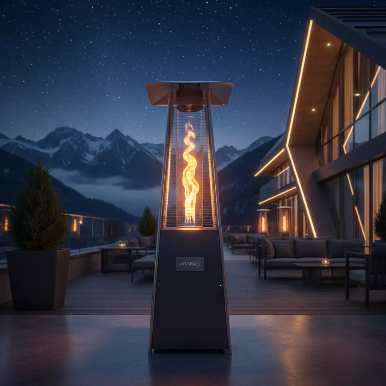 Аренда Тепловое оборудование в Sochi Marriott Krasnaya Polyana — ART SPACE