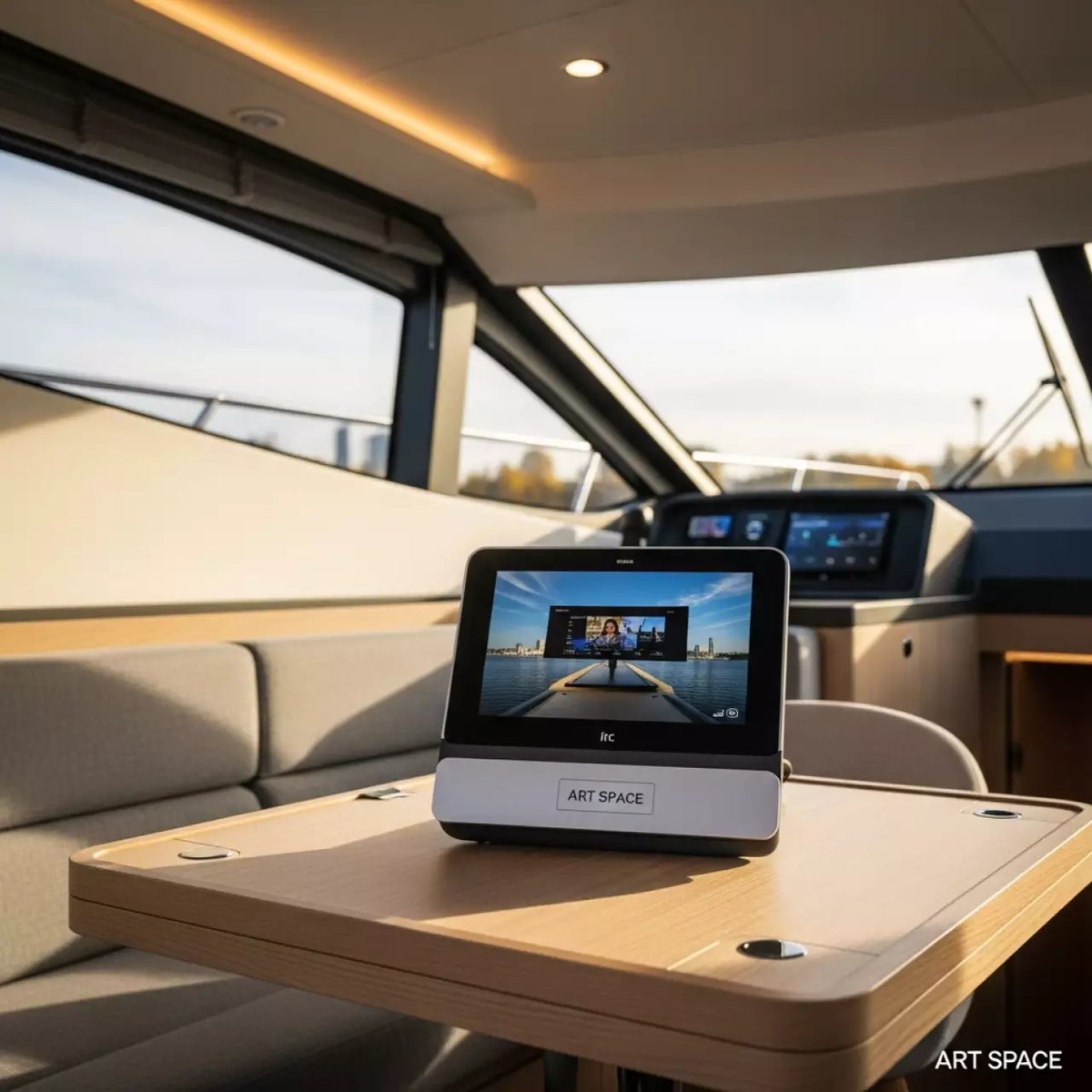 Аренда Терминал ВКС ITC NT90LT LT01 на VIP-яхте (Имеретинский порт) — ART SPACE