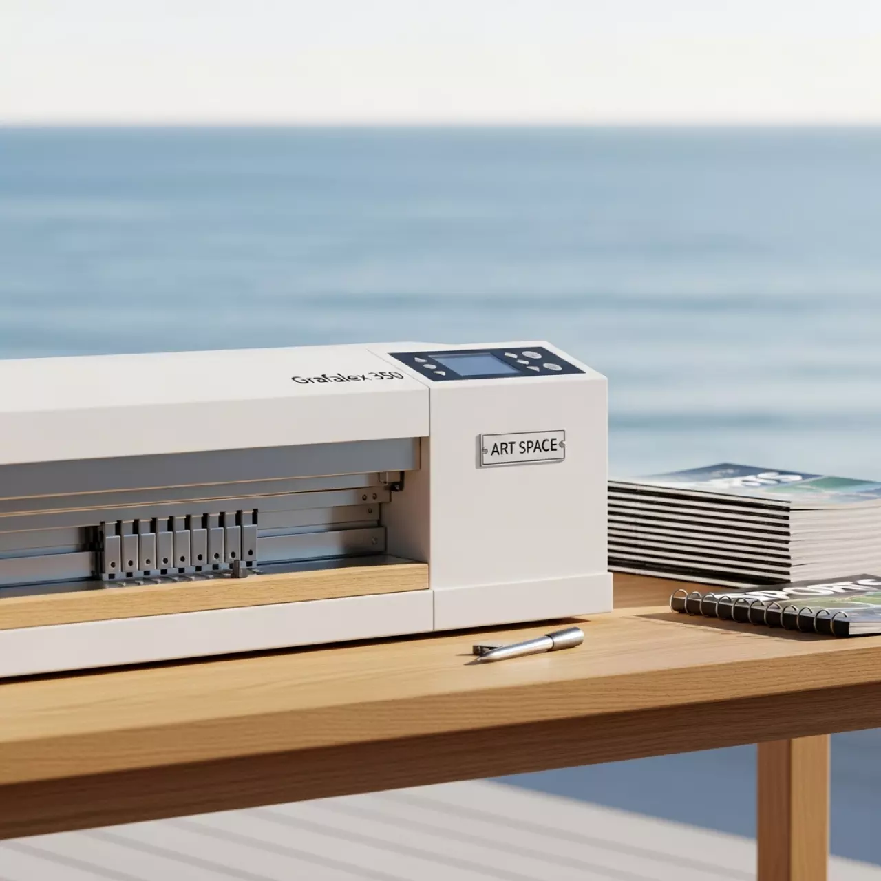 Аренда Термоклеевая машина Grafalex 350 автоматическая на пляже «Мандарин» — ART SPACE