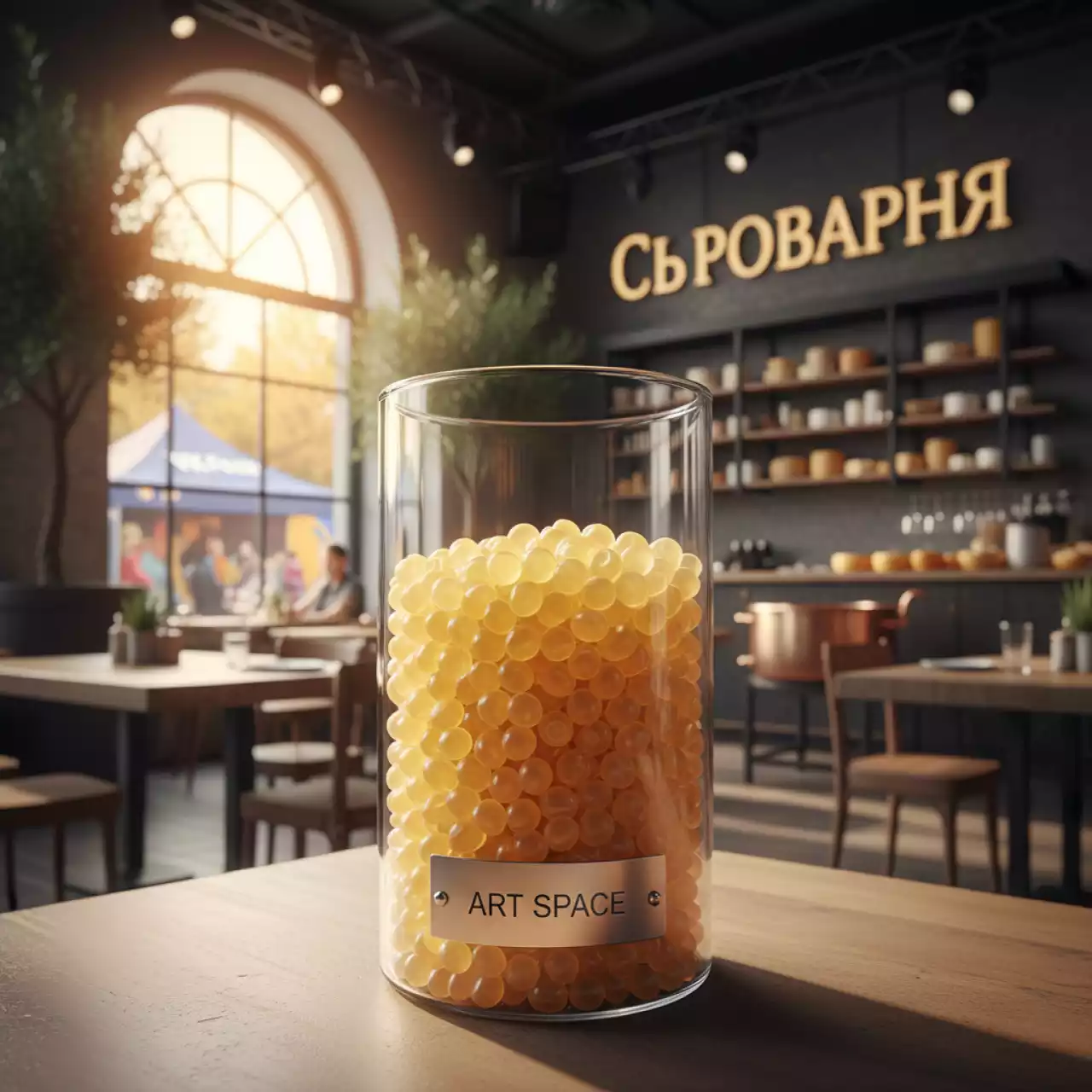 Аренда Термоклей Интермелт KR 5514 5505 1 кг желтый в ресторане «Сыроварня» — ART SPACE