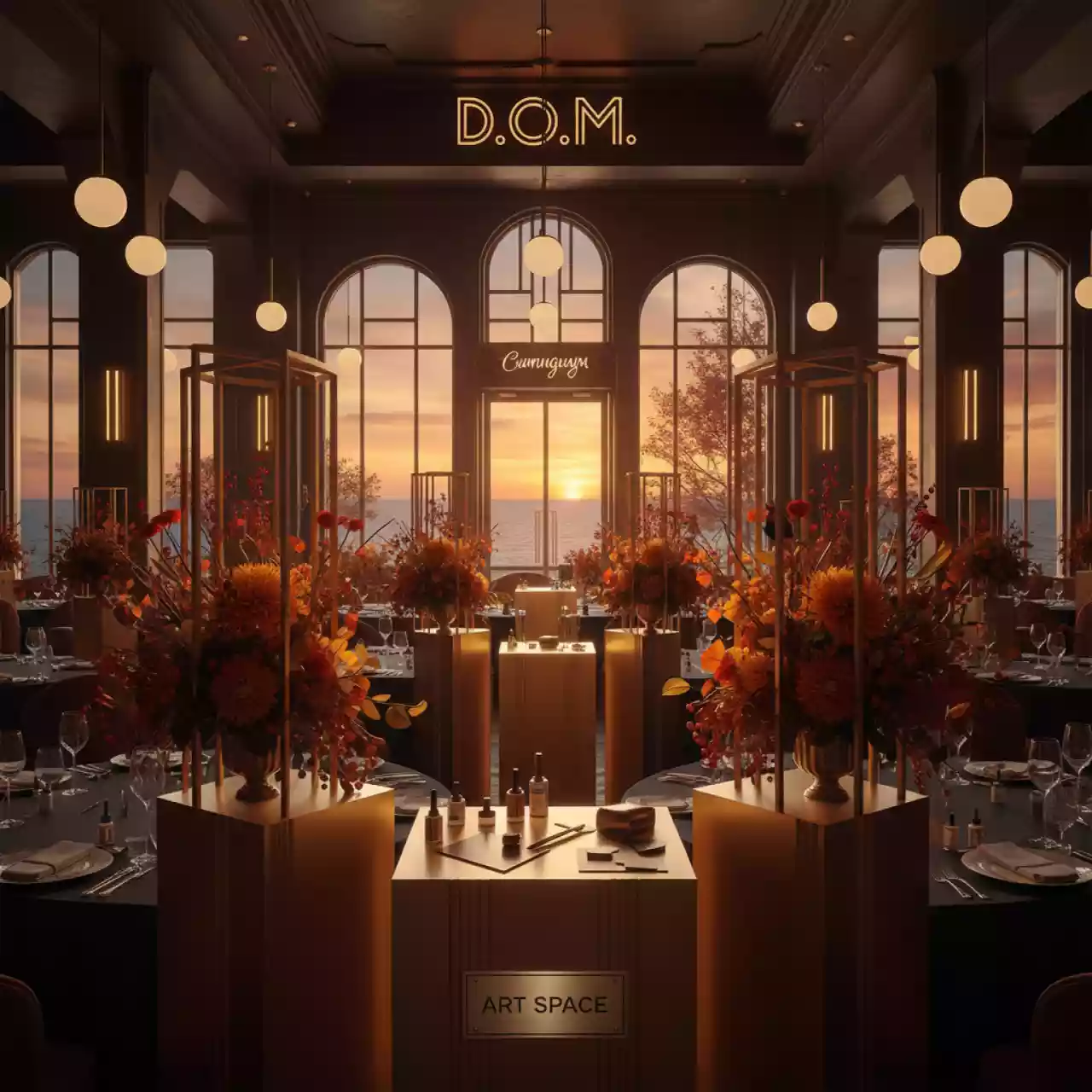 Аренда Термоклей Смелтан 53 107 в ресторане «D.O.M» — ART SPACE