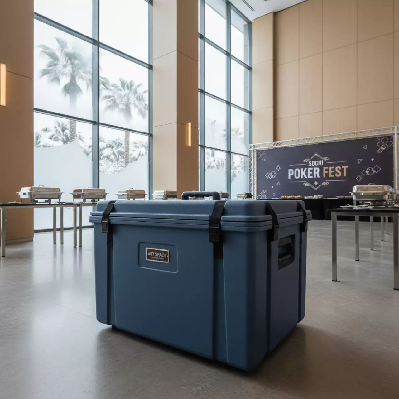 Аренда Термоконтейнер Cambro 100MPC 401 680х450х380 мм в гранд-отеле «Жемчужина» — ART SPACE